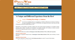 Desktop Screenshot of pentawise.com
